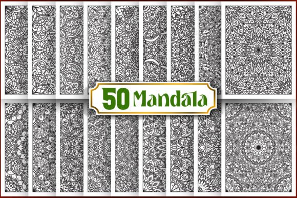 Download 50 Mandala Coloring Book Interior - Coloring book interior Collection