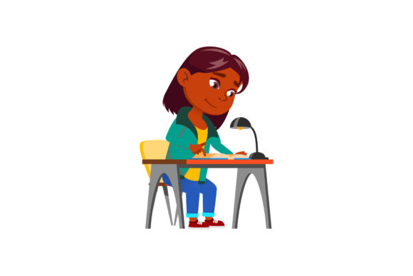 Download Schoolgirl Reading Educational Book at - Educational book Collection