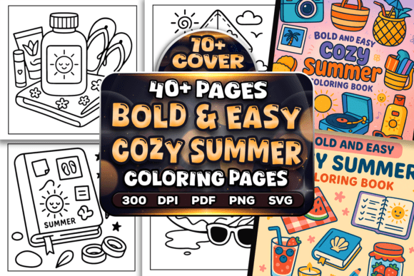 Download Easy Cozy Summer Coloring Pages - Cozy summer coloring Collection