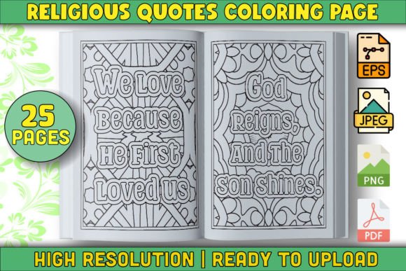 Download Religious Quotes Coloring Book Interior - Coloring book interior Collection