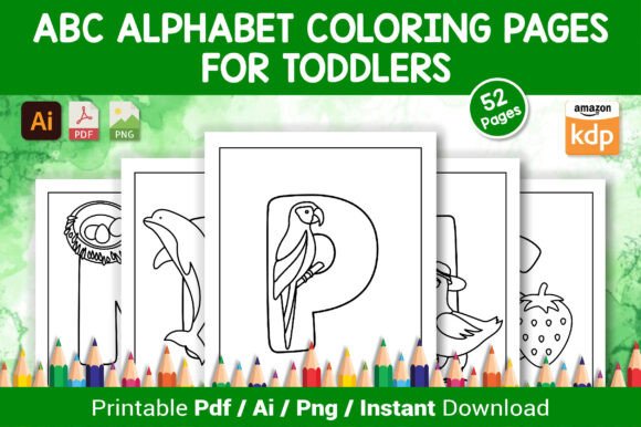 Download ABC Alphabet Coloring Pages for Toddlers - Toddler Collection